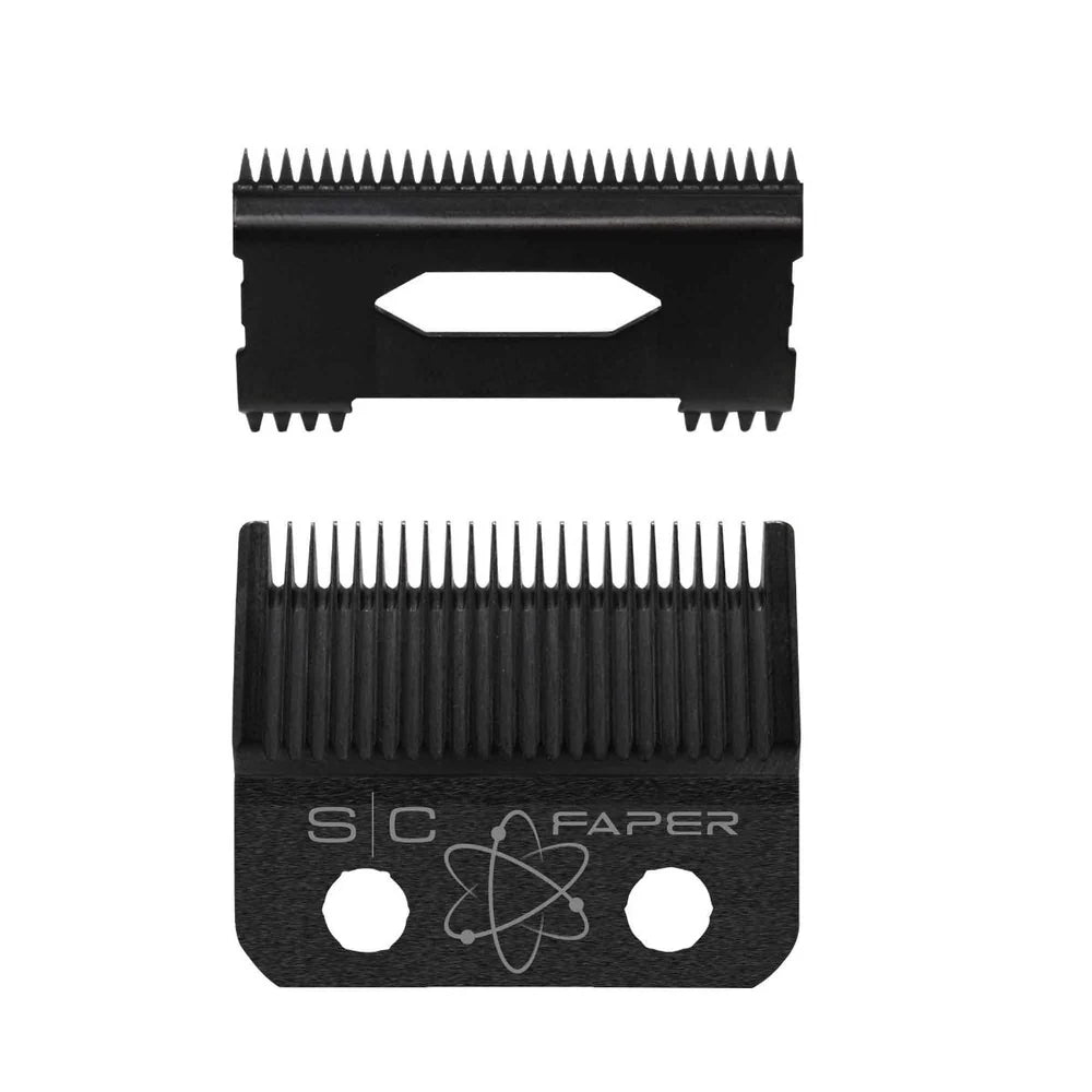 StyleCraft Fixed Black Diamond Carbon DLC Faper Blade w/ Moving Slim Deep Tooth Cutter&nbsp;
