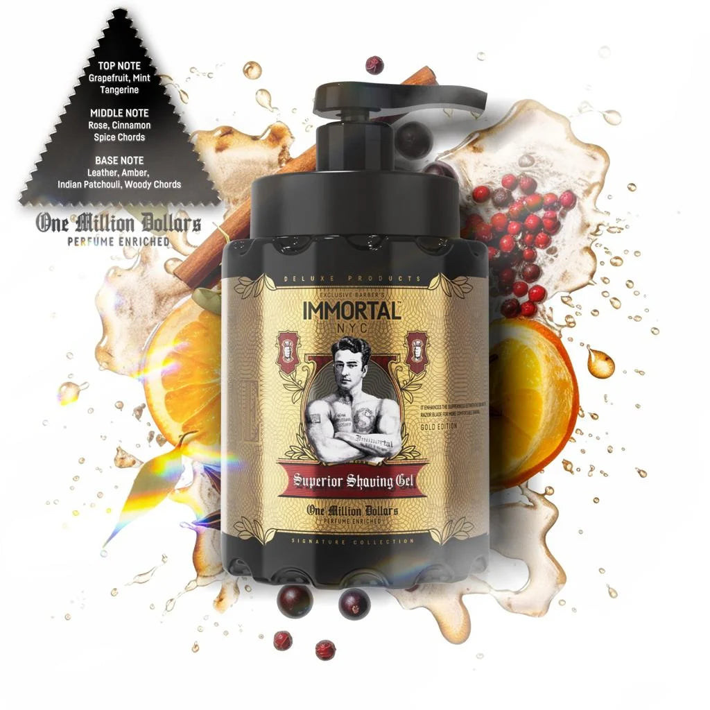Immortal The One In A Million Dollars Fragranced Shaving Gel
